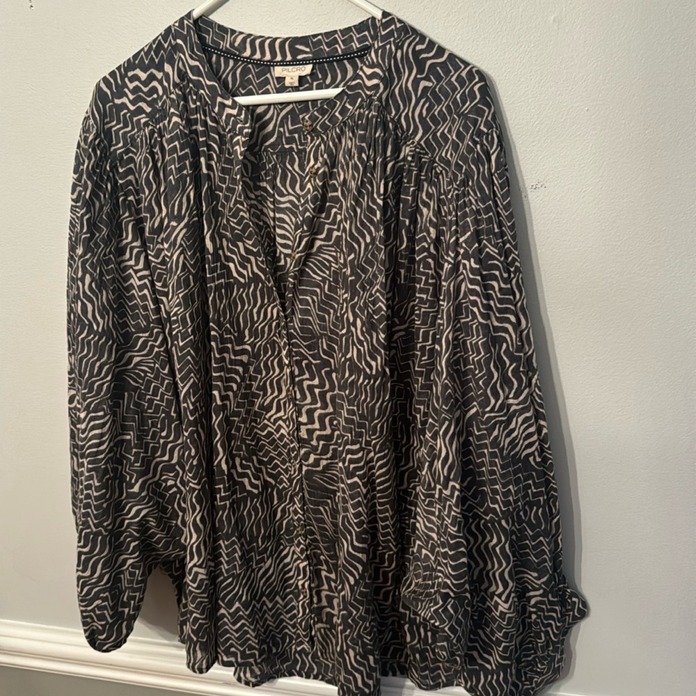 EUC Pilcro/Anthropologie top XL